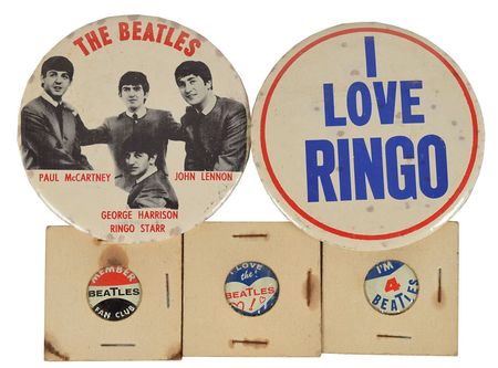 Lot #699 Beatles Fan Club Materials Group Lot - Image 1