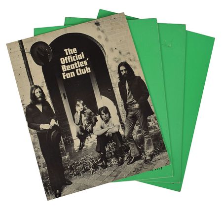 Lot #699 Beatles Fan Club Materials Group Lot - Image 2