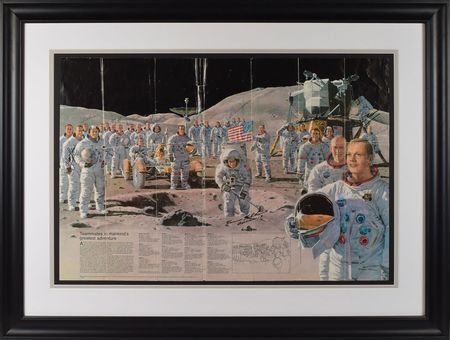 Lot #165 Apollo Astronauts: Signed by 21 Apollo astronauts, including the complete Apollo 11 crew - Image 1