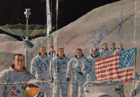 Lot #165 Apollo Astronauts: Signed by 21 Apollo astronauts, including the complete Apollo 11 crew - Image 3