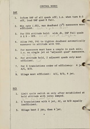 Lot #177 Apollo 9 Flown Command Module Checklist: Checklist flown on Apollo 9, heavily annotated by CMP Scott - Image 2