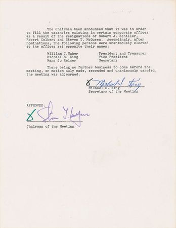 Lot #856 Steve McQueen Signed Document - Image 2