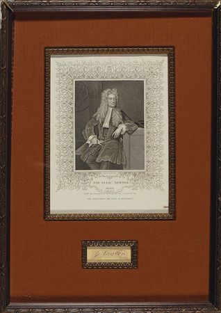 Lot #91 Isaac Newton: The rare genius, Isaac Newton - Image 2