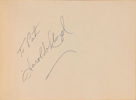 Lot #878 Celebrities Signatures - Image 4