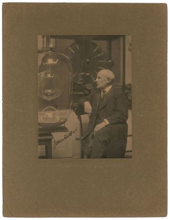 Lot #35 James Dewar Signed Photograph