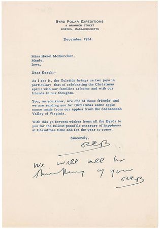 Lot #409 Richard E. Byrd Letters - Image 3