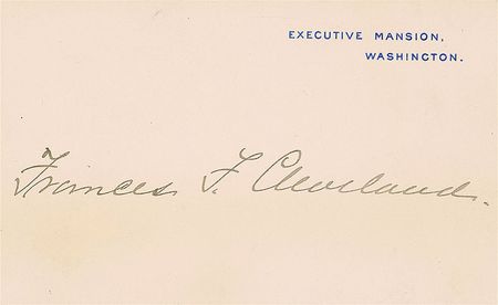 Lot #302 Frances Cleveland and Grace Coolidge - Image 1