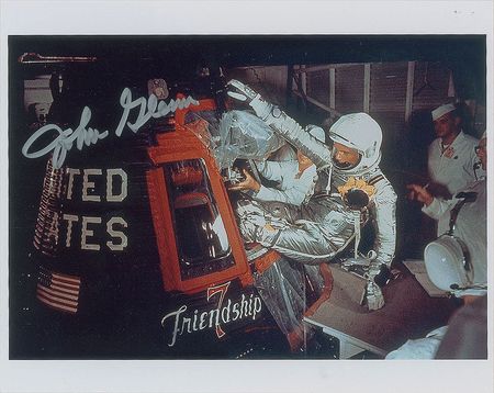 Lot #221 Mercury Project Signed Photographs - Image 2