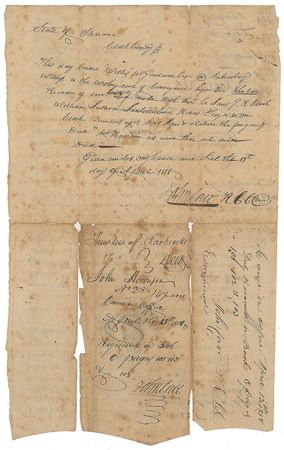 Lot #396 William Clark: One year before the Lewis and Clark Expedition - Image 2