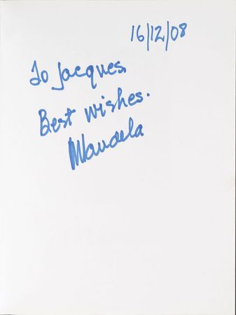 Lot #347 Nelson Mandela Book - Image 1
