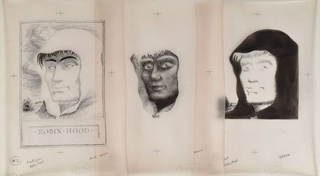 Lot #533 Garth Williams: Williams illustrates the legend of Robin Hood - Image 4