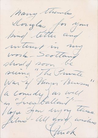 Lot #906 Charlton Heston Signed Photograph - Image 2