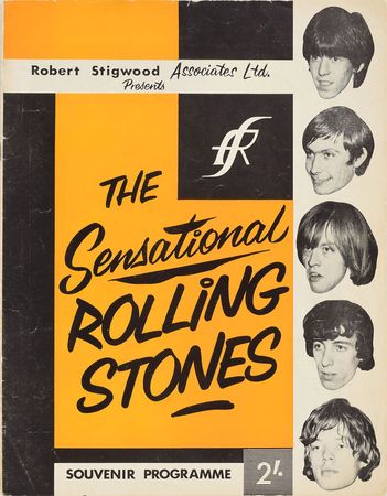 Lot #665 Rolling Stones Program - Image 1