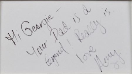 Lot #670 Amy Winehouse Signed Note - Image 2
