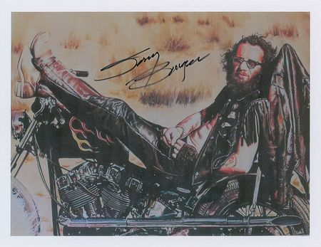 Lot #427 Hell's Angels: Barger and Christie Signed Photographs - Image 1