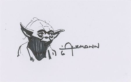 Lot #959 Star Wars Sketches - Image 2