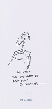 Lot #959 Star Wars Sketches - Image 3