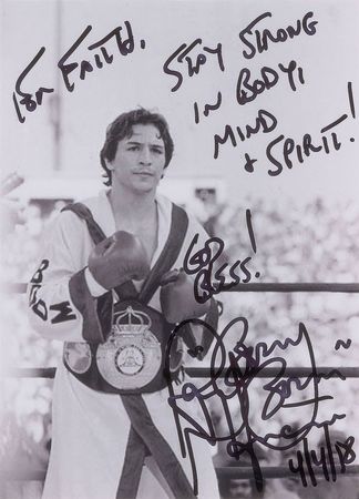 Lot #1005 Ray 'Boom Boom' Mancini - Image 3