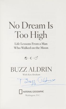 Lot #195 Buzz Aldrin Books - Image 1