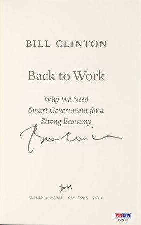 Lot #303 Bill Clinton Books - Image 1