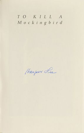 Lot #620 Harper Lee Book - Image 1