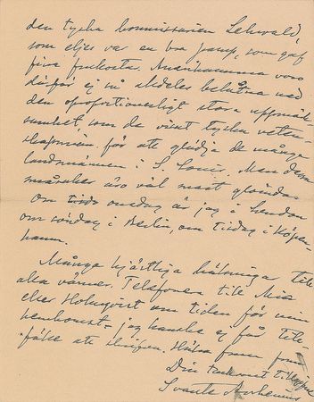 Lot #3 Svante Arrhenius: The Nobel Prize-winning chemist writes to a future laureate - Image 4