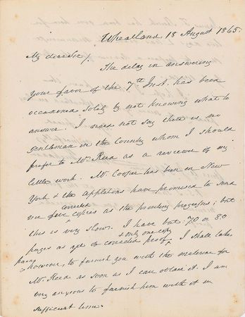 Lot #253 James Buchanan: Publishing the first-ever presidential memoir - Image 1