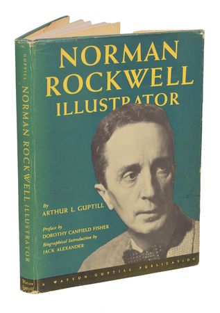 Lot #527 Norman Rockwell: Inscribed with a wonderful puppy dog sketch - Image 2