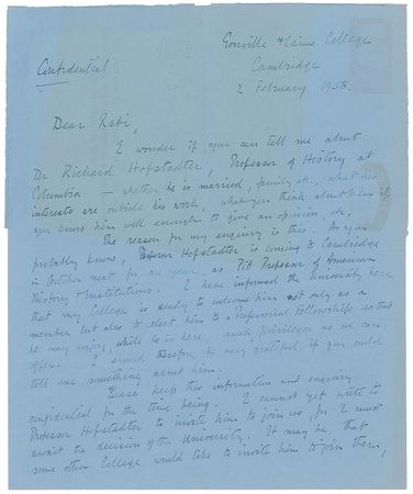 Lot #23 James Chadwick: Correspondence between Nobel Laureates - Image 1
