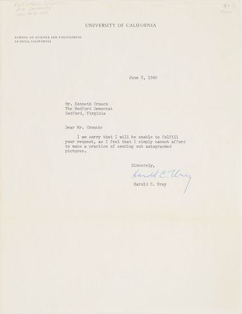 Lot #147  Nobel Prize: Chemistry - Image 5