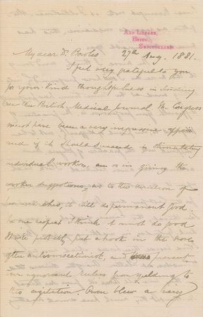 Lot #162 John Tyndall - Image 1