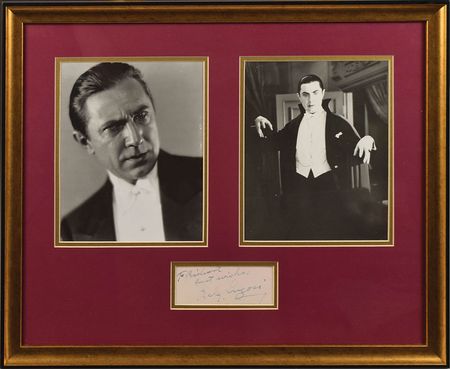 Lot #854 Bela Lugosi Signature - Image 1