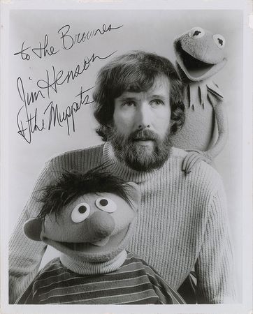 Lot #905 Jim Henson Signed Photograph - Image 1