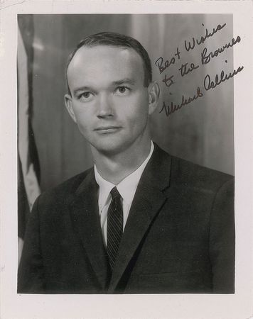Lot #207 Michael Collins Signed Photographs - Image 1
