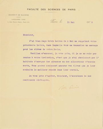 Lot #28 Marie Curie: The pioneering radium researcher - Image 2