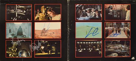 Lot #735 Star Wars Album - Image 1