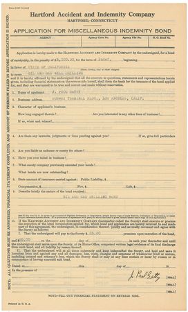 Lot #422 J. Paul Getty - Image 1