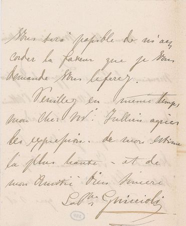 Lot #569 Lord Byron: Countess Guiccioli Teresa - Image 2