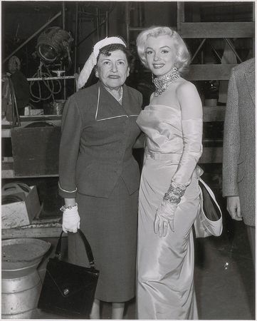 Lot #937 Marilyn Monroe and Louella Parsons Photograph - Image 1
