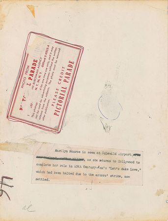 Lot #934 Marilyn Monroe Photograph - Image 2