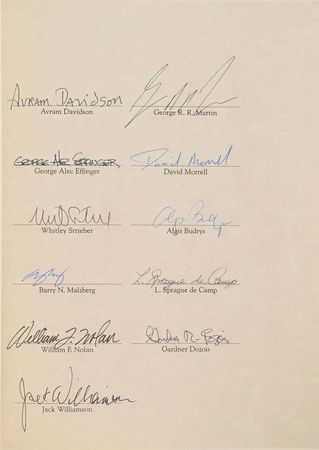 Lot #625 Masters of Darkness Signatures - Image 3