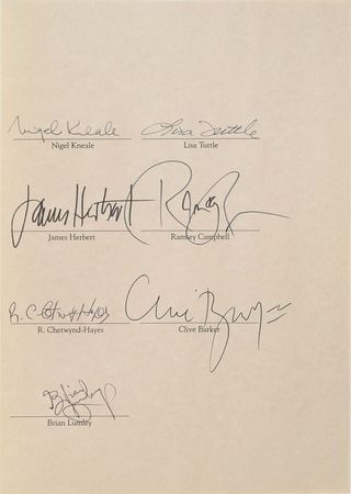 Lot #625 Masters of Darkness Signatures - Image 4