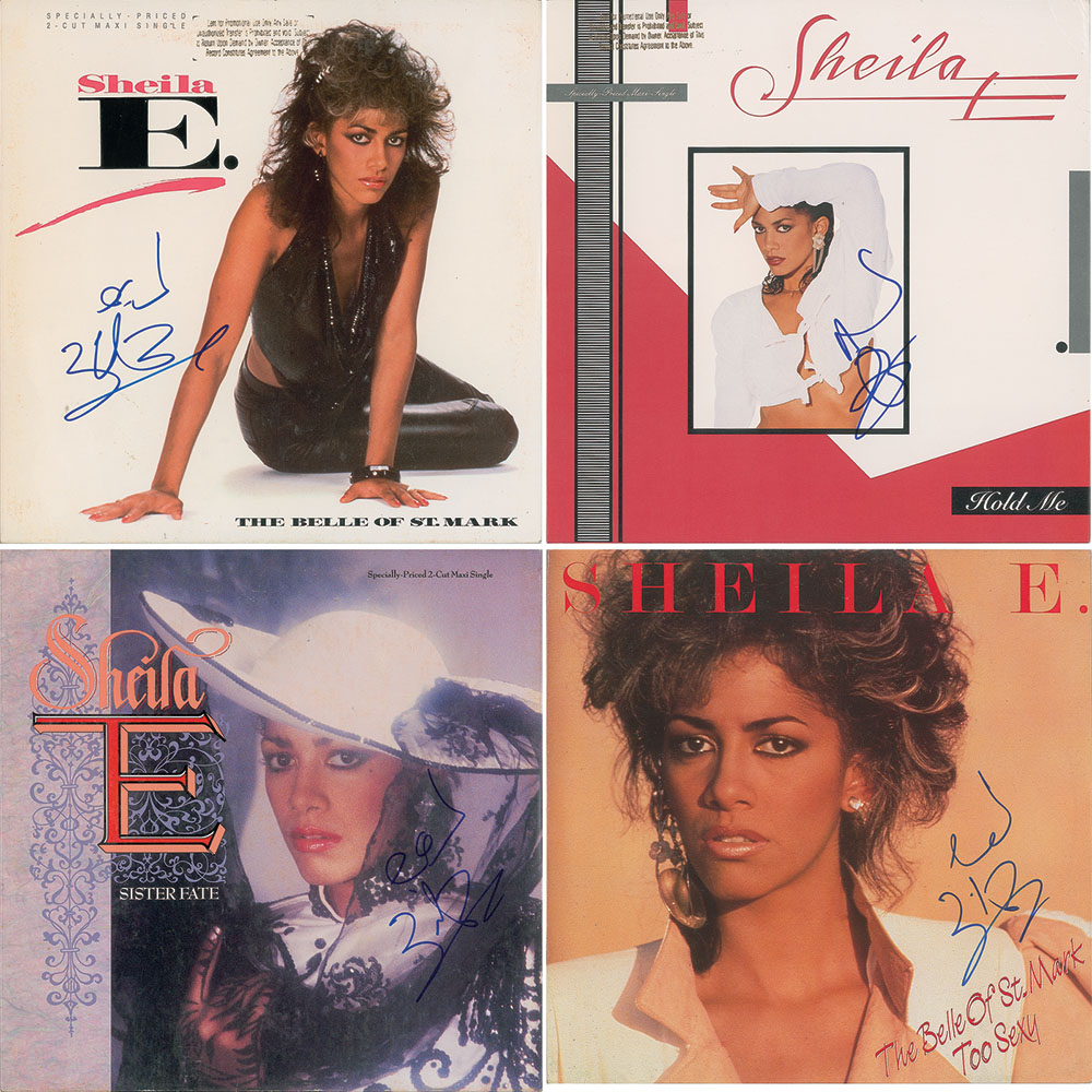 Sheila E. Group of (4) Signed Albums | RR Auction