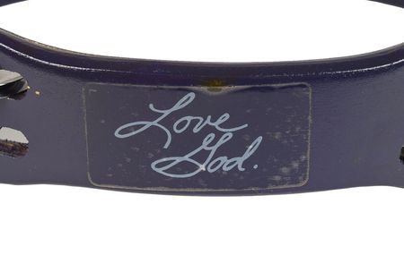 Lot #2690  Prince 'Purple Rain' Tambourine - Image 2