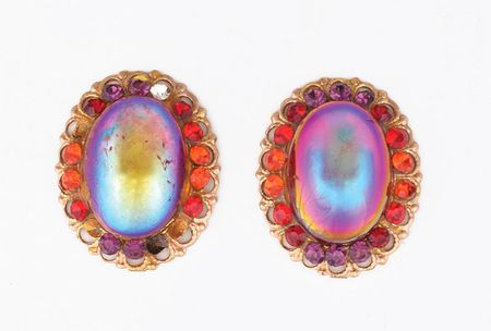 Lot #2739  Prince's Personally-Owned and -Worn Purple Rain-Era Cufflinks - Image 1