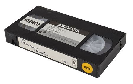 Lot #2695  Prince 1984 and 1986 Detroit Concert Tickets, Sweatshirt, and Live Parade VHS - Image 1