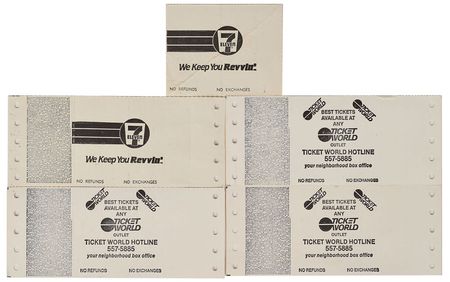 Lot #2695  Prince 1984 and 1986 Detroit Concert Tickets, Sweatshirt, and Live Parade VHS - Image 4