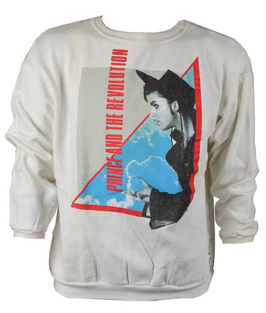 Lot #2695  Prince 1984 and 1986 Detroit Concert Tickets, Sweatshirt, and Live Parade VHS - Image 5