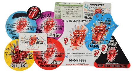 Lot #5082  Rolling Stones Group Lot of (3) Signed Items - Image 5