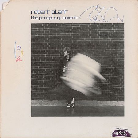 Lot #2153 Robert Plant and Phil Collins Signed Album - Image 1